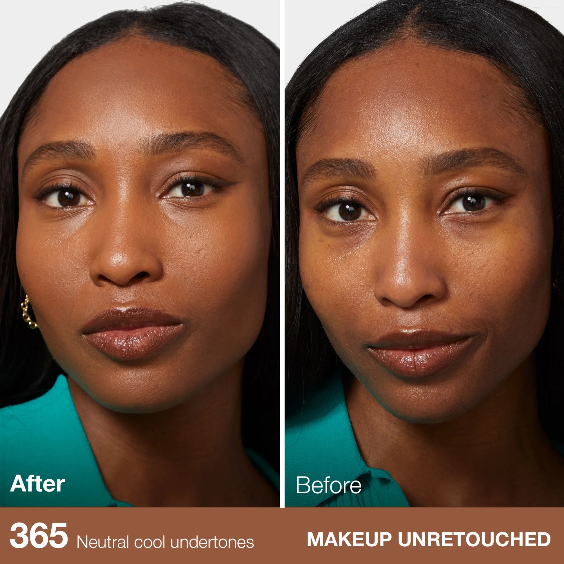 Fit Me Matte + Poreless Liquid Foundation - 365 Nutmeg, 1 Fl Oz for Flawless Skin