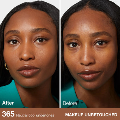 Fit Me Matte + Poreless Liquid Foundation - 365 Nutmeg, 1 Fl Oz for Flawless Skin