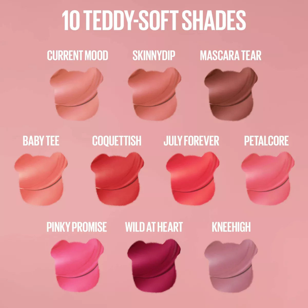 Maybelline Super Stay Teddy Tint - Long Lasting Matte Lip Tint 0.17 Fl Oz